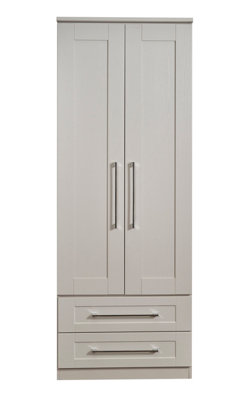 Ripon 2 Door 2 Drawer Wardrobe In Kashmir Ash (Ready Assembled) from B&Q