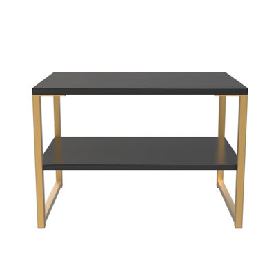 Madrid Lamp Table In Black Ash (Ready Assembled) from B&Q