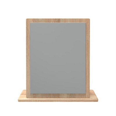 Heddon Mirror In Bardolino Oak (Ready Assembled) from B&Q