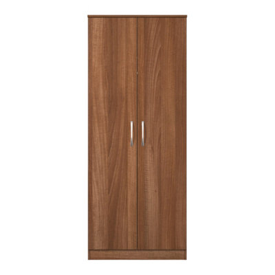 Hampshire Double Wardrobe In Noche Walnut (Ready Assembled) from B&Q