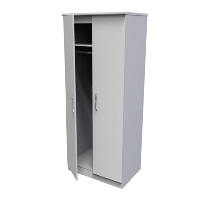 B&Q Heddon 2 Door Wardrobe (Ready Assembled)