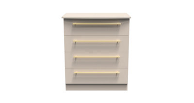 Helmsley 4 Drawer Chest In Kashmir Matt (Ready Assembled) from B&Q