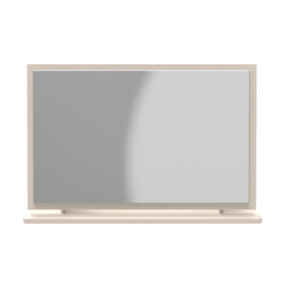 B&Q Gold Helmsley Mirror In Kashmir Matt (Ready Assembled) Large