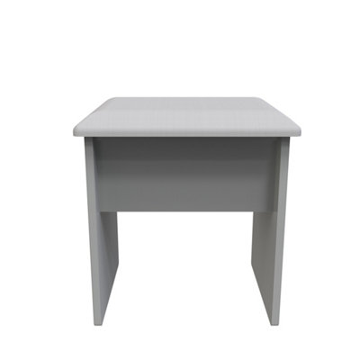 Helmsley Stool In Dusk Grey (Ready Assembled) from B&Q
