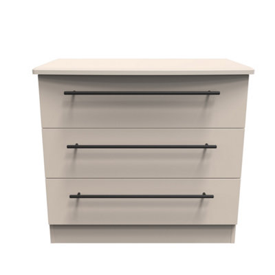 Howard 3 Drawer Chest In Kashmir Matt (Ready Assembled) from B&Q