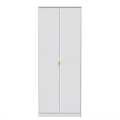 Tamworth Tall Plain Wardrobe In White Matt (Ready Assembled) from B&Q