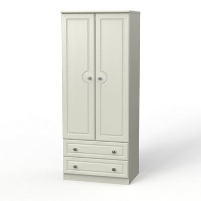 Kendal 2 Door 2 Drawer Wardrobe In Kashmir Ash (Ready Assembled) from B&Q