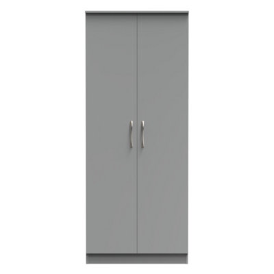 B&Q Heddon 2 Door Wardrobe (Ready Assembled)
