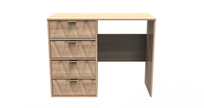 Dallas 4 Drawer Vanity In Bardolino Oak (Ready Assembled) from B&Q