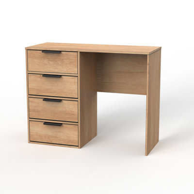 Fuji 4 Drawer Vanity In Nebraska Oak (Ready Assembled) from B&Q