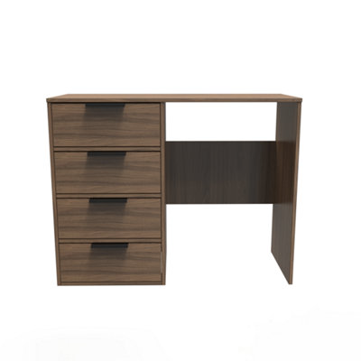 Fuji 4 Drawer Vanity In Carini Walnut (Ready Assembled) from B&Q