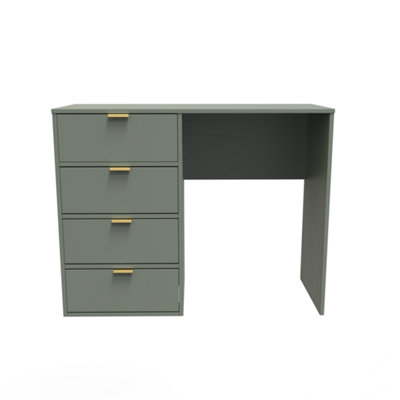 Fuji 4 Drawer Vanity In Reed Green (Ready Assembled) from B&Q