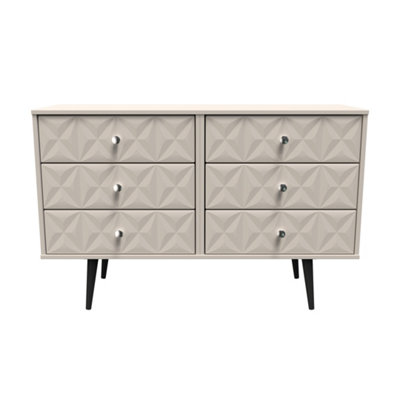  - Toledo 6 Drawer Chest In Kashmir Matt (Ready Assembled)