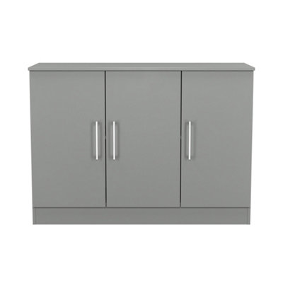 Gloucester 3 Door Sideboard In Dusk Grey (Ready Assembled) from B&Q