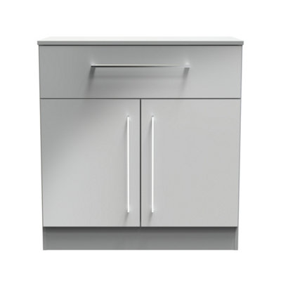 Gloucester 1 Drawer Sideboard In Dusk Grey (Ready Assembled) from B&Q