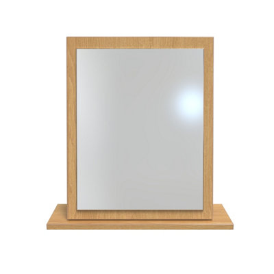 Stafford Mirror In Modern Oak (Ready Assembled) from B&Q