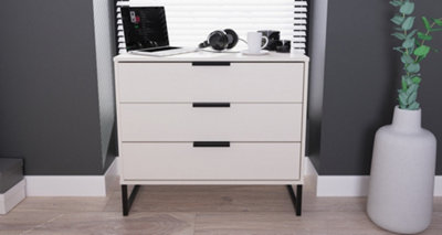 Beijing 3 Drawer Chest Of Drawers In Kashmir Ash (Ready Assembled) from B&Q