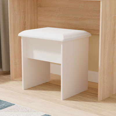 Savona Kashmir Ash Dressing Table Stool from B&Q