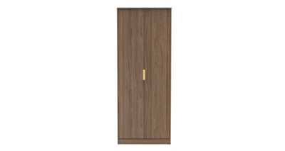 Tamworth Tall Plain Wardrobe In Carini Walnut (Ready Assembled) from B&Q