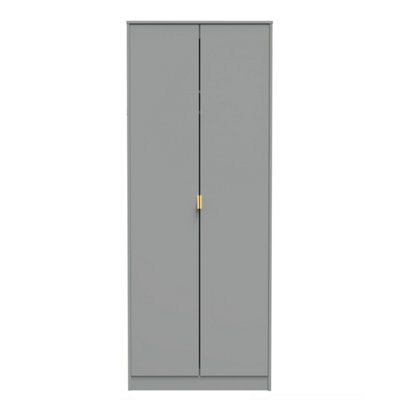 Tamworth Tall Plain Wardrobe In Dusk Grey (Ready Assembled) from B&Q