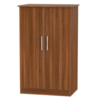 Trent Double Midi Wardrobe In Noche Walnut (Ready Assembled) from B&Q