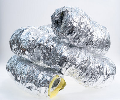 B&Q Acoustic Flexible Ducting - Metre - 203Mm (8") Diameter Size 10