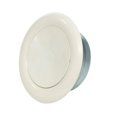 Metal Supply Air Valve 160mm (6.25") Diameter from B&Q