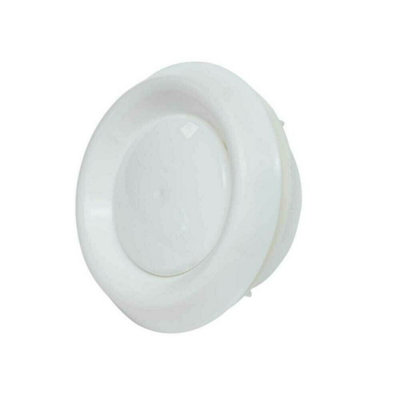 Plastic Extract Air Valves 200mm (8") Diameter from B&Q
