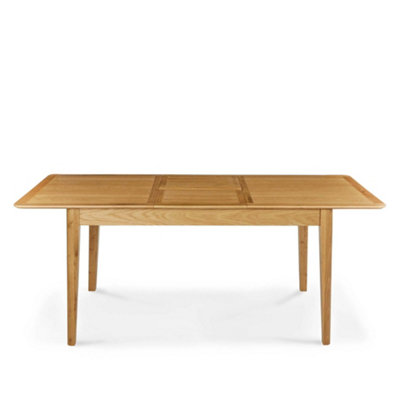 Alba Oak 120-160Cm Extending TableBy Roseland Furniture from B&Q