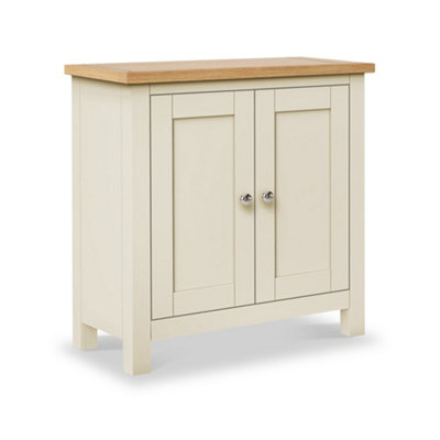 Farrow Cream Small 2 Door CabinetFully Assembled By Roseland Furniture from B&Q