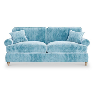 Alfie Lagoon 3 Seater Sofa For Living RoomFully Assembled By Roseland Furniture from B&Q