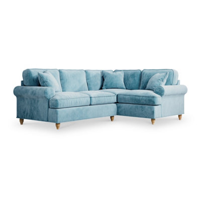Alfie Lagoon Right Hand Corner Sofa For Living RoomFully Assembled By Roseland Furniture from B&Q