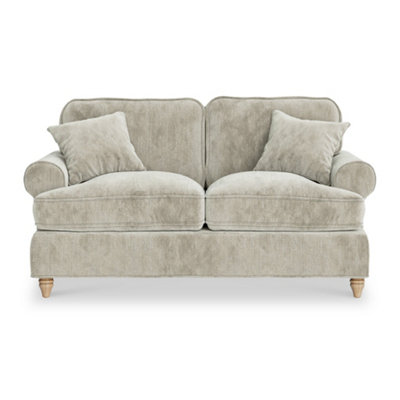 Alfie Mink 2 Seater Sofa For Living RoomFully Assembled By Roseland Furniture from B&Q