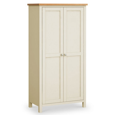 Farro Cream Kitchen Larder Cabinet With Wine RackBy Roseland Furniture from B&Q
