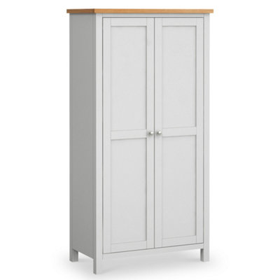 Farro Grey Kitchen Larder Cabinet With Wine RackBy Roseland Furniture from B&Q
