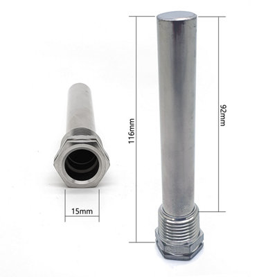 RangeStainless Steel Thermostat Pocket Pock10 from B&Q