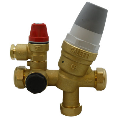 Caleffi2/3 Bar 22mm Inlet Control Multibloc Valve Group from B&Q