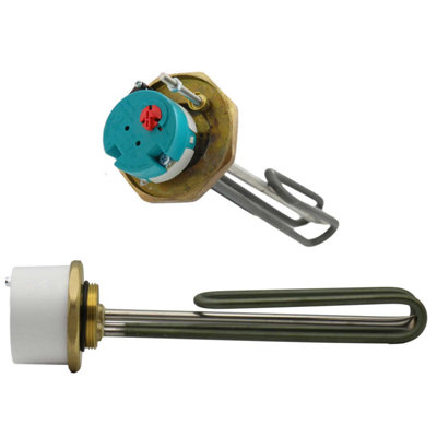 Cotherm-Ele-11-In-800-Unv 1 3/4" 3Kw Immersion Heater 11" For Unvented Cylinders from B&Q