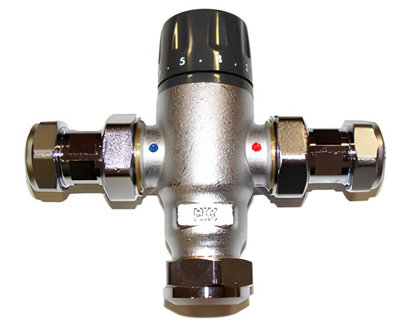 Altecnic Mixcal Iii 521122 Thermostatic Mixing Valve 22mm from B&Q