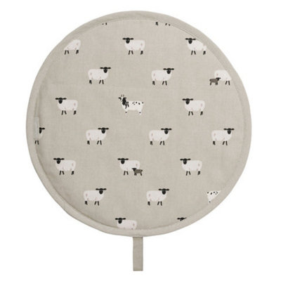 Hob Cover: Sophie Allport Sheep Hob CoverCotton from B&Q