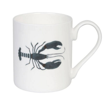 Mug: 1 X 275Ml Sophie AllportLobsterFine Bone China from B&Q