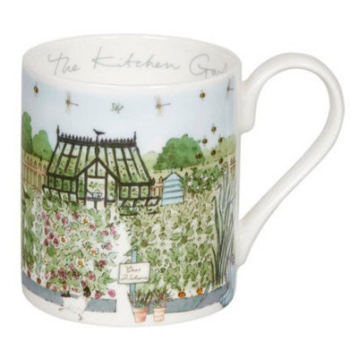 Mug: 1 X 275Ml Sophie Allport Kitchen Garden MugBone China from B&Q