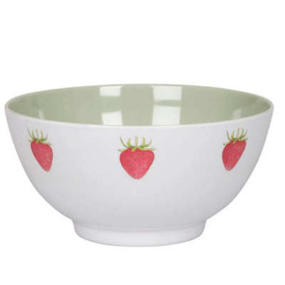 Bowl: 15Cm Sophie Allport Strawberries BowlMelamine from B&Q