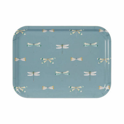 Serving Tray: 27Cm X 20Cm Sophie Allport Dragonfly TrayBirchwood