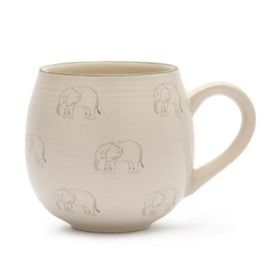 Mug: 1 X 500Ml Sophie Allport Elephant Hug MugCeramic from B&Q