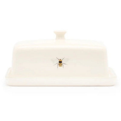 Butter Dish: Sophie Allport Bees Stoneware Butter DishStoneware from B&Q