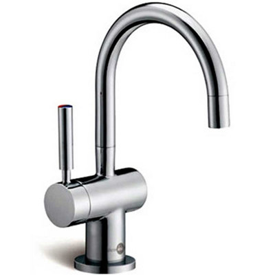 Insinkerator Boiling Hot & Cold Kitchen TapChrome Polished BrassDeck-Mounted (No Tank) from B&Q