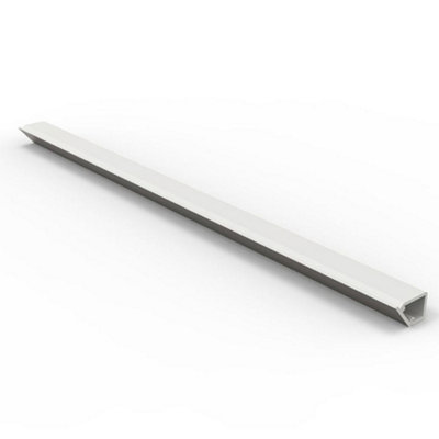 Sensio Vector Slim Handleless 1.5M Aluminium Led Profile With End Caps (Se181700) from B&Q