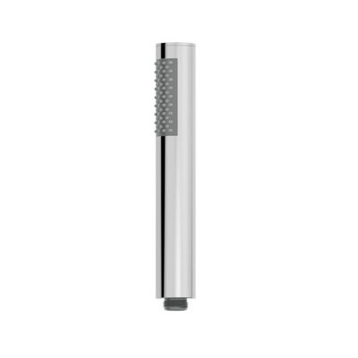 Affine Bathroom Round Pencil Shower Handset Head Chrome Handheld Modern from B&Q