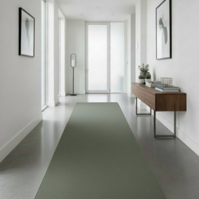 Plushtale Washable Low Pile Super Soft Living Room Area Rug Cream 60 X 200 Cm (Runner) from B&Q